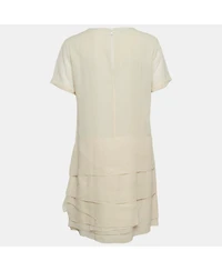 Pre-Owned Brunello Cucinelli Women's Cotton Tired Mini Dress