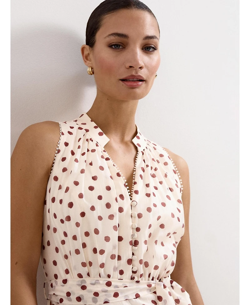 Phase Eight Women's Nita Polka Dot Maxi Dress