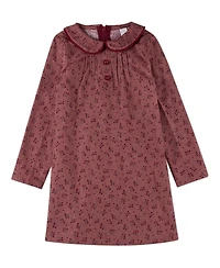 MeMoi Big Girls 4- 12 Berry Printed Dress