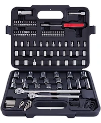 Xdovet Socket Wrench Set 1/2inch 3/8inch Drive Ratchets Sae Metric Sockets Deep Spark Plug Bits Hex Keys Auto Repair Tool Kit