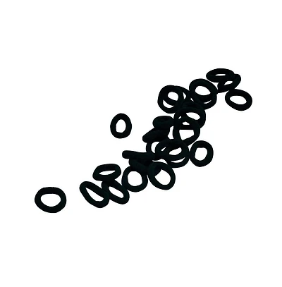 Gimme Beauty X-Fine Hair Bands - Daily-Use Seamless Nylon and Spandex Bands - Gentle-Grip, Zero-Headache and No-Snag Mini Hair Ties