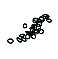 Gimme Beauty X-Fine Hair Bands - Daily-Use Seamless Nylon and Spandex Bands - Gentle-Grip, Zero-Headache and No-Snag Mini Hair Ties