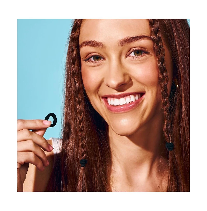 Gimme Beauty No Snag Braid Ends - Seamless Nylon and Spandex Hair Ties for Braids
