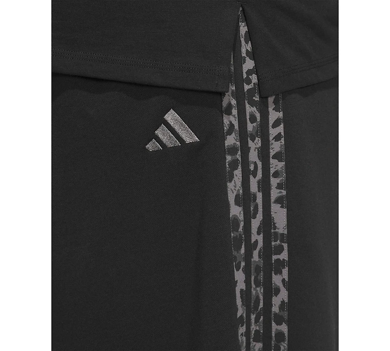 adidas Plus Seasonal Essentials Animal Print French Terry Pants