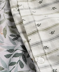 Charter Club Linden Vines 3-Piece Duvet Cover Set, Full/Queen, Macy's Exclusive