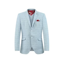 Elie Balleh Men's Slim Fit Solid Blazer Sports Coat