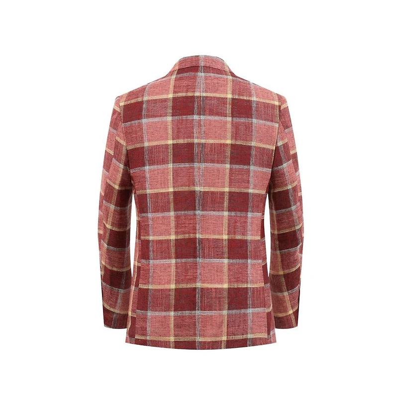 Elie Balleh Men's Slim Fit Solid Blazer Sports Coat