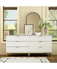 Homsee 3-Drawers Wood Chest of Drawers Dresser