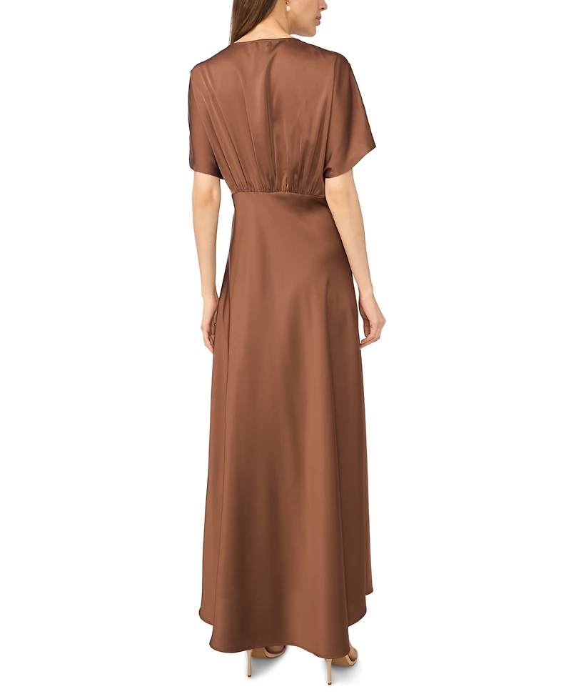 CeCe Women's V-Neck Dolman Sleeve Maxi Dress