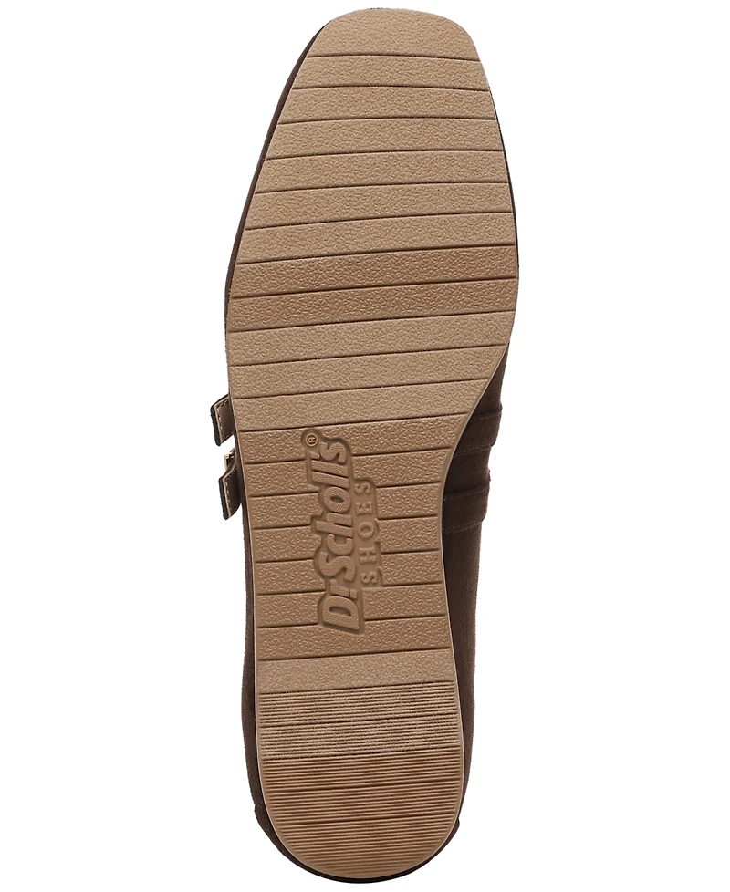Dr. Scholl's Women's Violet Mary Jane Buckle Flats