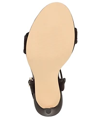 Nine West Women's Maora Whipstitch Ankle Strap Stiletto Sandals