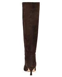 Nine West Women's Somas Tall Kitten Heel Boots