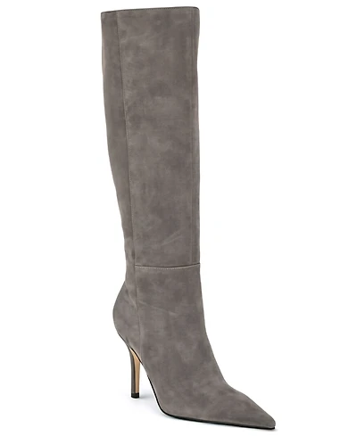 Nine West Women's Gerty Tall Pointy Toe Stiletto Boots