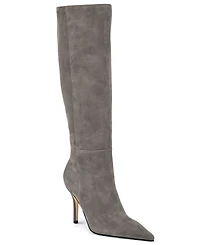 Nine West Women's Gerty Tall Pointy Toe Stiletto Boots