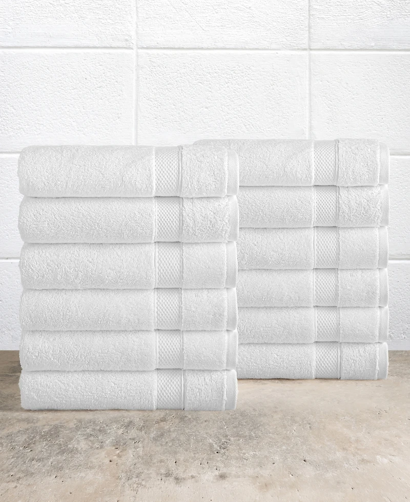 Linum Home Textiles Anovia Turkish Cotton -Piece Hand Towel Set