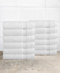 Linum Home Textiles Anovia Turkish Cotton -Piece Hand Towel Set
