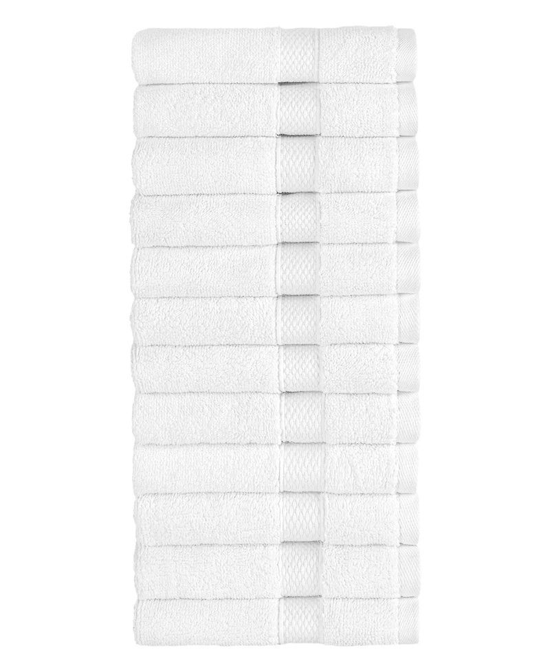 Linum Home Textiles Anovia Turkish Cotton -Piece Washcloth Set