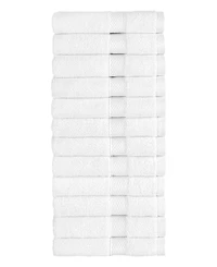 Linum Home Textiles Anovia Turkish Cotton -Piece Washcloth Set