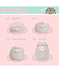 Hamee Squishy Jumbo Toy Pusheen Figure Slow Rising Cute Birthday Gift, Stress Relief, Collectible Deskterior Play Doll - Santa Hat Christmas