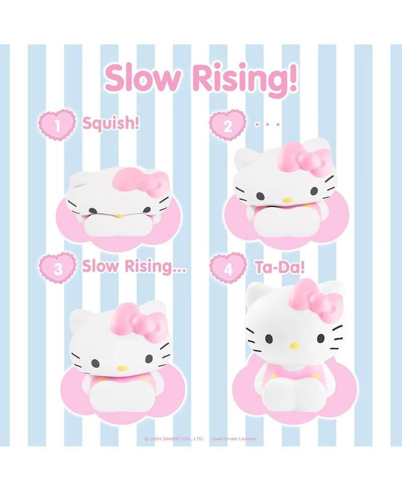 Hamee Squishy Buddy Toy Sanrio Characters Figure Slow Rising Cute Birthday Gift, Stress Relief, Collectible Deskterior Play Doll - Hello Kitty