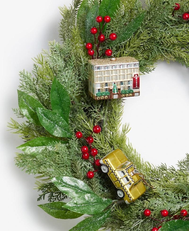 Holiday Lane Heritage Macy's Nyc Wreath, Macy's Exclusive