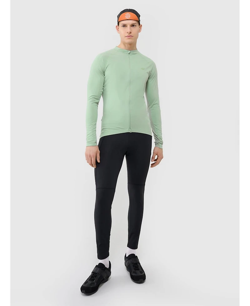 4F Men's Quick-Drying Slim Fit Cycling Longsleeve T-Shirt