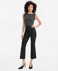 I.n.c. International Concepts Women's INCredible Stretch Pull-On Cropped Bootcut Pants, Macy's Exclusive