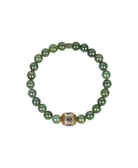 Karma and Luck Words of Wisdom - Jade Mantra Bracelet