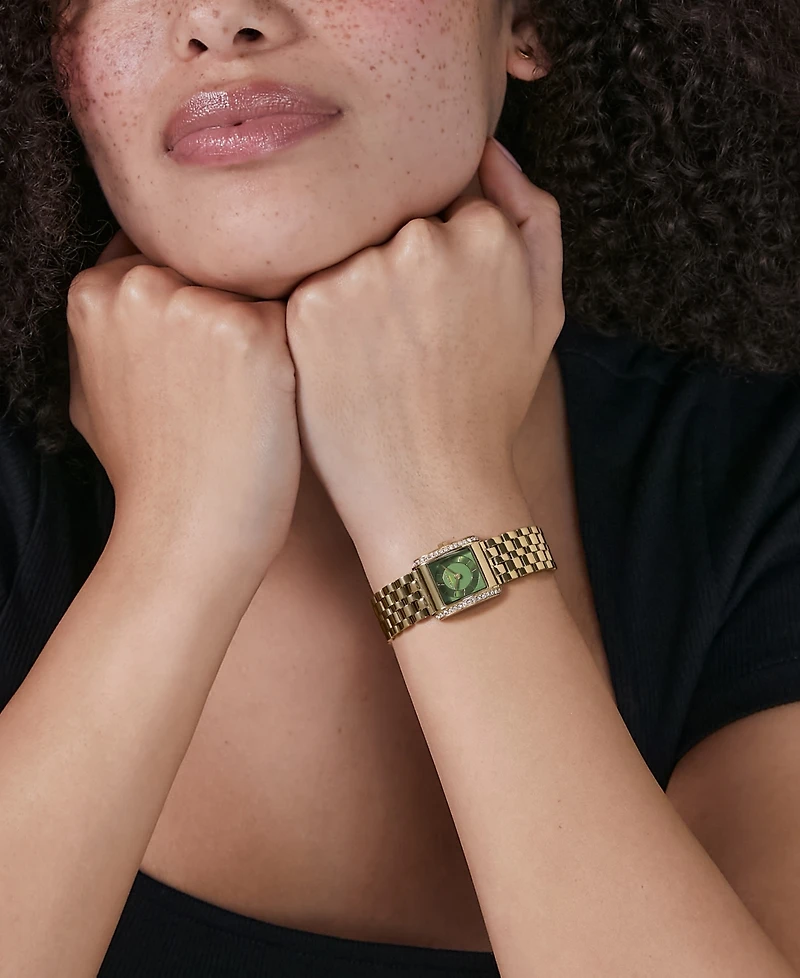 Olivia Burton Women's Berkley Gold Tone Stainless Steel Bracelet Watch 21mm