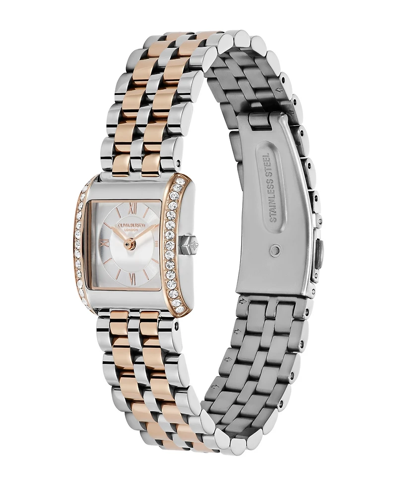 Olivia Burton Women's Berkley Two-Tone Stainless Steel Bracelet Watch 21mm