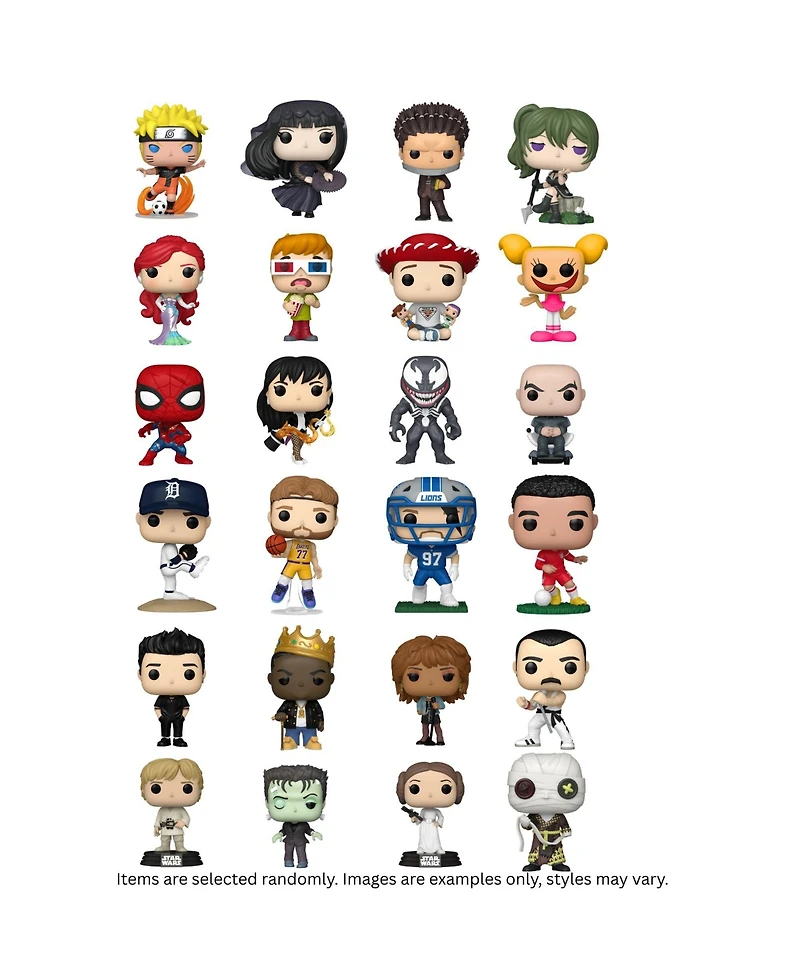 Funko Set of 6 Surprise Mystery Pop! Randomly Selected