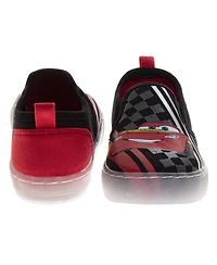 Cars Disney Pixar Lightning McQueen Boys Shoes, Slip On, Canvas Shoes