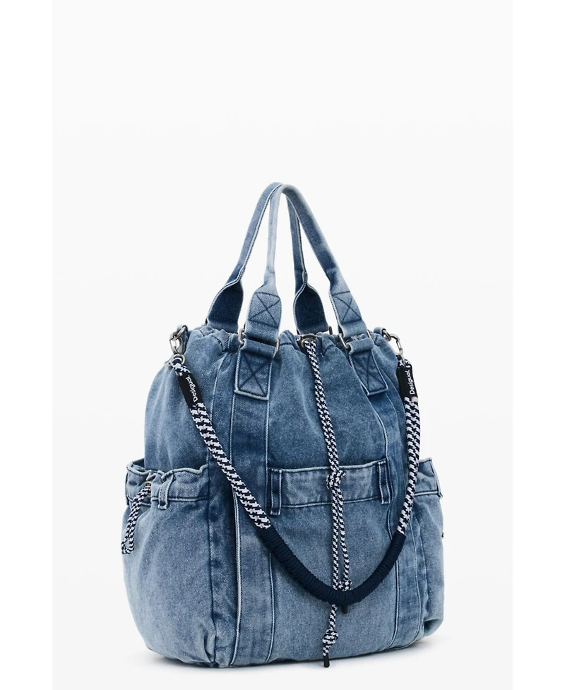 Desigual Women's Large denim backpack