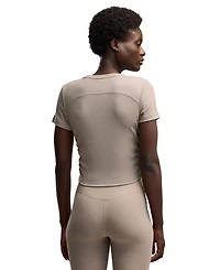 Puma Women's Tight-Fit Rib T-Shirt