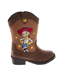 Disney Big Girls 6-12 Toy Story Girls' Cowboy Boots Classic Western Style