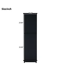Phying 63 Inch Tall Bathroom Storage Cabinet Free Standing Cabinet Modern Display Organizer Cabinet for Home Bathroom Living Room Entryway