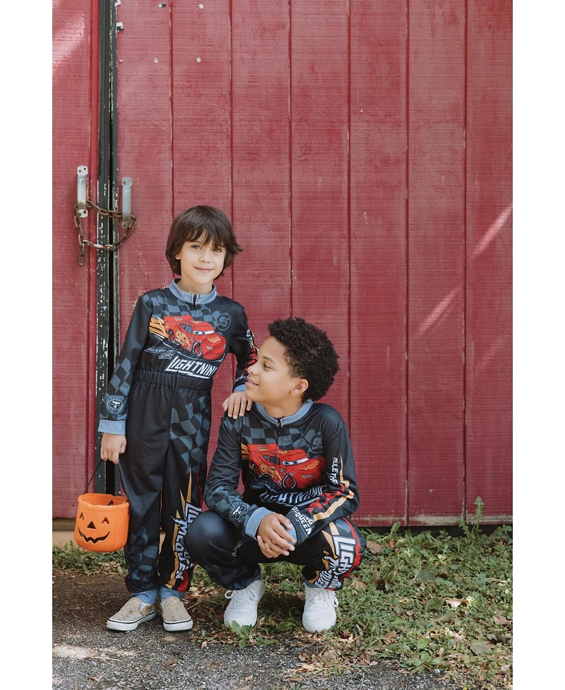 Cars Little Boys Lightning McQueen Boys' Cosplay One Piece Coverall
