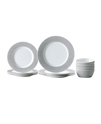 Fortessa Ornament 12-Piece Dinnerware Set, Service for 4