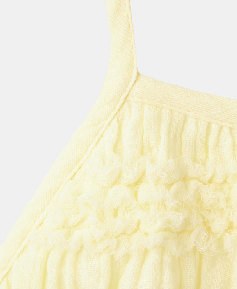 Mango Women's Halter-Neck Crinkle Top