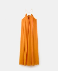 Mango Women's Flowy Chiffon Dress