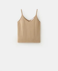 Mango Women's Knit Strap Top