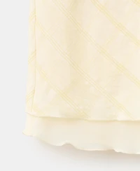 Mango Women's Checked Midi Skirt
