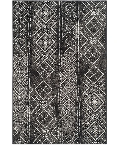 Safavieh Adirondack 111 Black and Silver 8' x 10' Area Rug