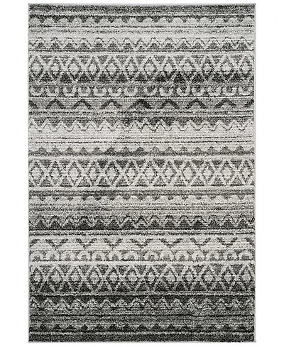 Safavieh Adirondack 119 Ivory and Charcoal 8' x 10' Area Rug
