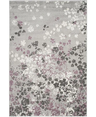 Safavieh Adirondack 115 Light Gray and Purple 9' x 12' Area Rug