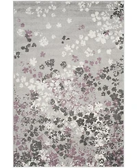 Safavieh Adirondack 115 Light Gray and Purple 9' x 12' Area Rug