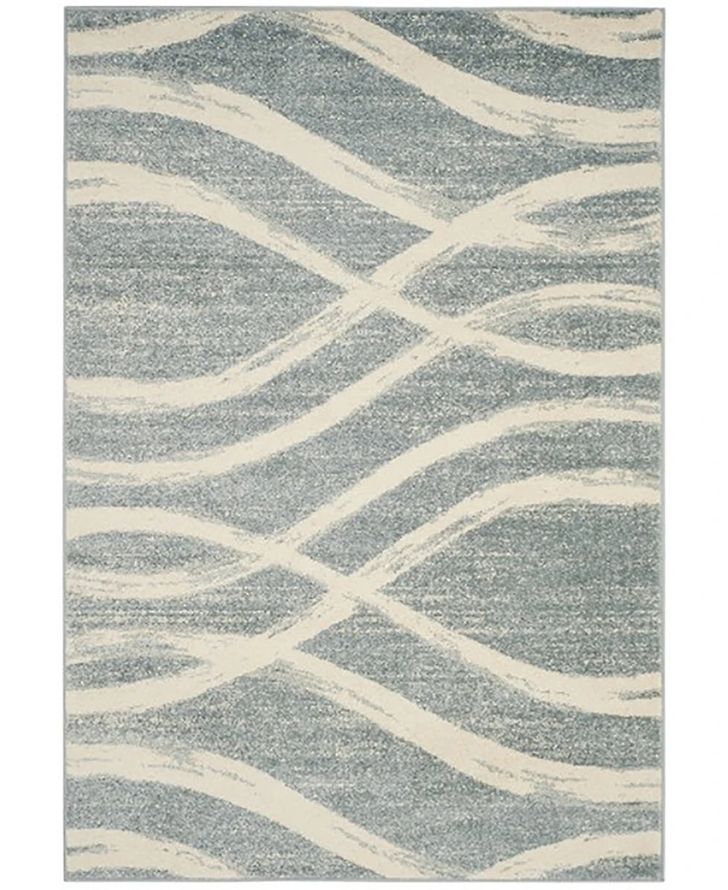 Safavieh Adirondack 125 Cream and Slate 5'1" x 7'6" Area Rug