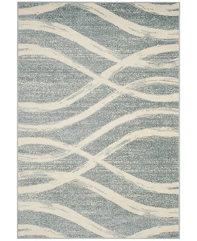 Safavieh Adirondack 125 Cream and Slate 5'1" x 7'6" Area Rug