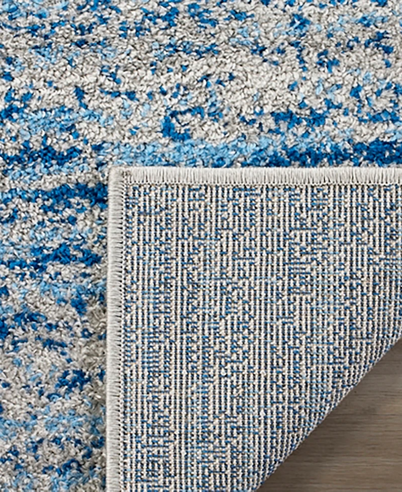 Safavieh Adirondack 117 Blue and Silver 5'1" x 7'6" Area Rug