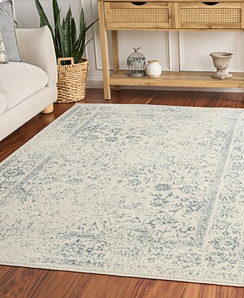 Safavieh Adirondack 109 Ivory and Slate 5'1" x 7'6" Area Rug